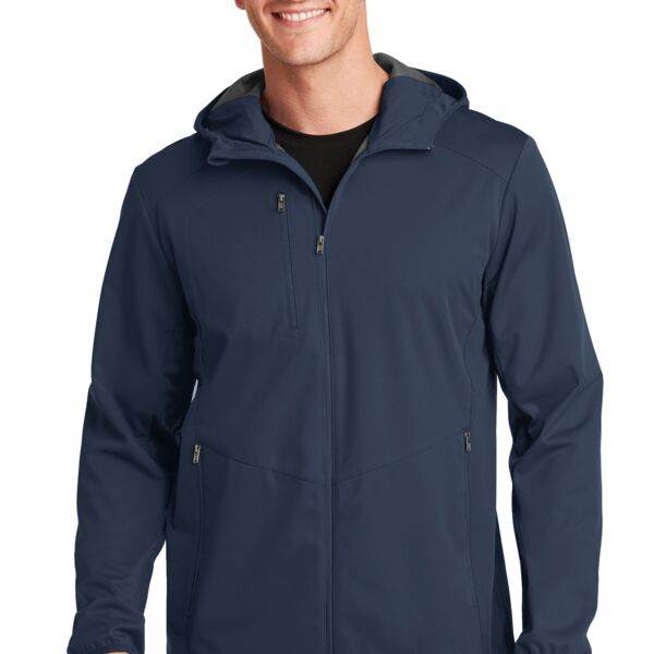 Active Hooded Soft Shell Jacket Thumbnail