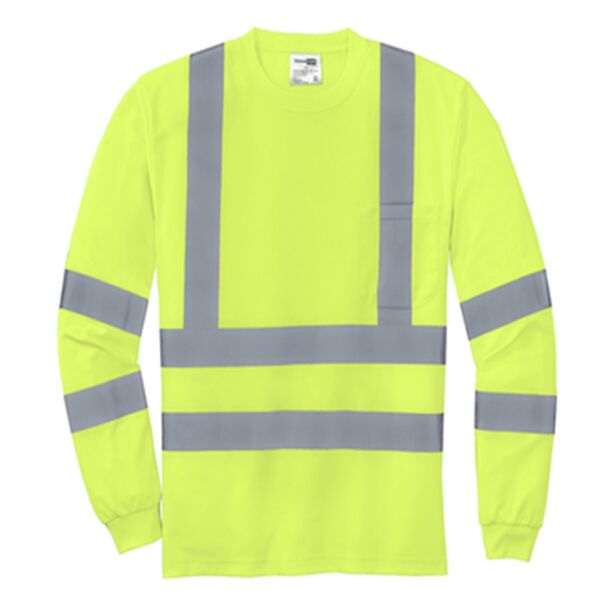 Ansi 107 Class 3 Long Sleeve Snag Resistant Reflective T Shirt Thumbnail