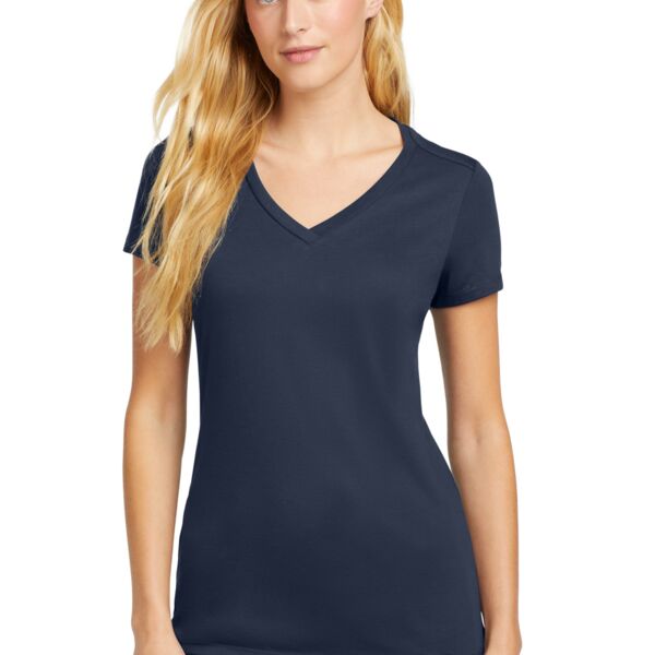 New Era® Ladies Heritage Blend V Neck Tee Thumbnail
