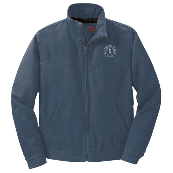 Washed Duck Cloth Flannel-Lined Work Jacket Thumbnail