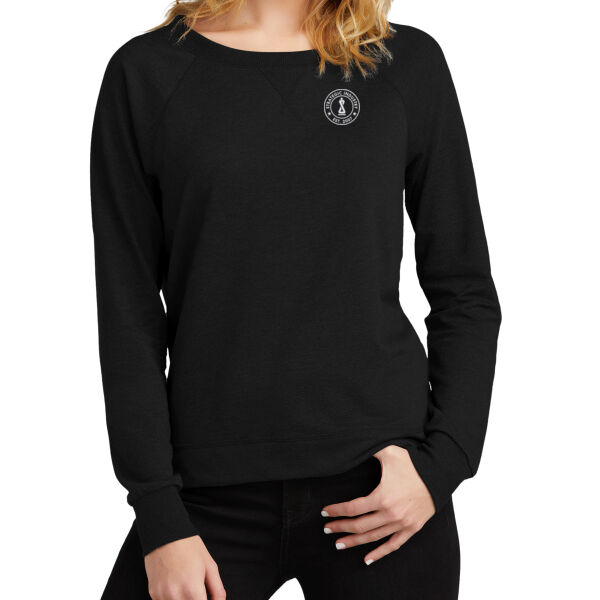District® Women’s Featherweight French Terry™ Long Sleeve Crewneck Thumbnail