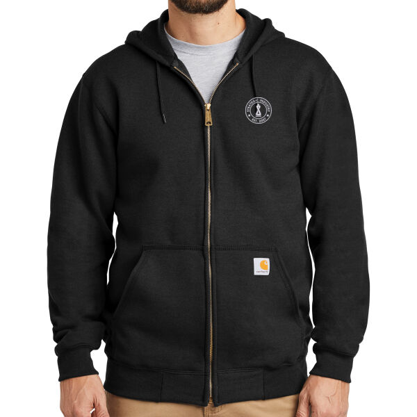 Carhartt ® Midweight Hooded Zip-Front Sweatshirt Thumbnail